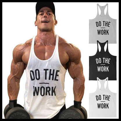 Men Muscle Gyms Sleeveless Workout Bodybuilding Tank Tops