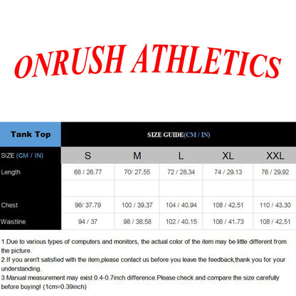 Men Muscle Gyms Sleeveless Workout Bodybuilding Tank Tops