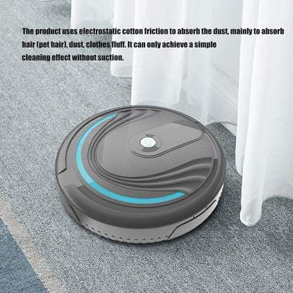 1Pc Portable Household Automatic Efficient Smart Clean Robot Vacuum Cleaner.