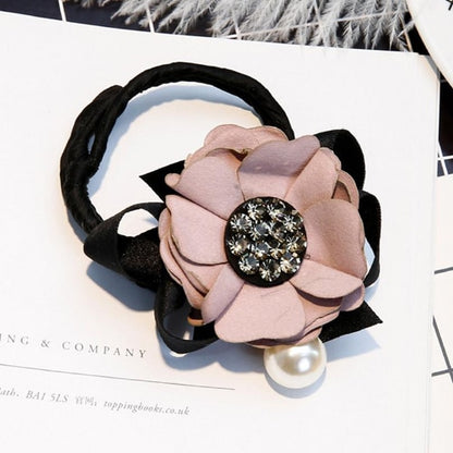 Women Hair Accessories : Elegant  Floral Headband Ribbon Hair Making Tool