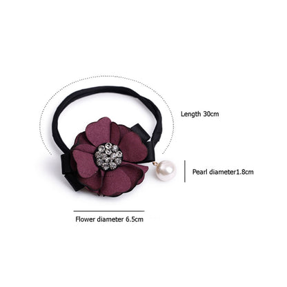 Women Hair Accessories : Elegant  Floral Headband Ribbon Hair Making Tool