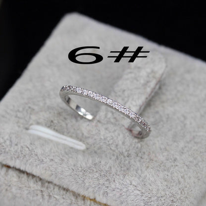 Women's Captivating Bar Slider Brilliant CZ Rose Gold Colour Bracelet