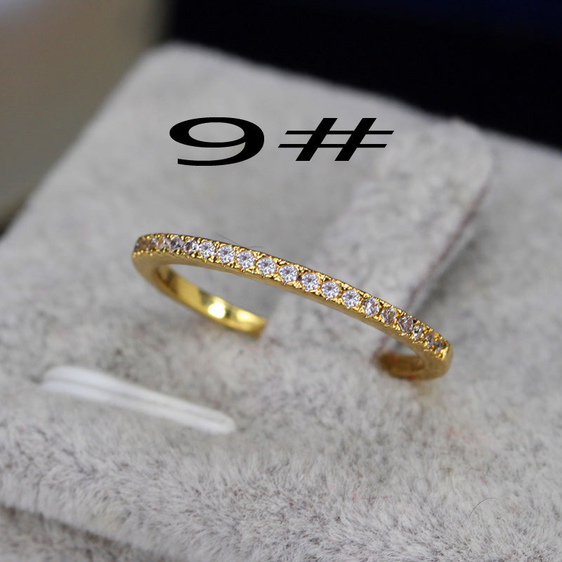 Women's Captivating Bar Slider Brilliant CZ Rose Gold Colour Bracelet