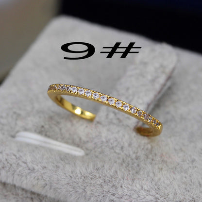 Women's Captivating Bar Slider Brilliant CZ Rose Gold Colour Bracelet