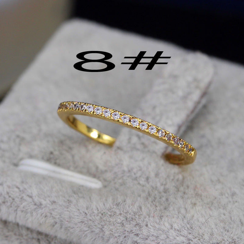 Women's Captivating Bar Slider Brilliant CZ Rose Gold Colour Bracelet