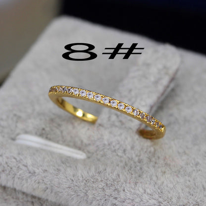 Women's Captivating Bar Slider Brilliant CZ Rose Gold Colour Bracelet