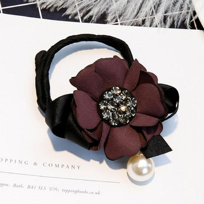 Women Hair Accessories : Elegant  Floral Headband Ribbon Hair Making Tool
