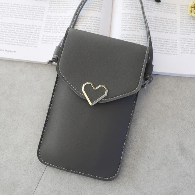 Women's Light Cell phone Purse With Shoulder Strap