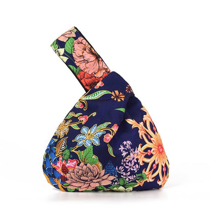 Cotton Japanese Style Sleeve Knot Bag