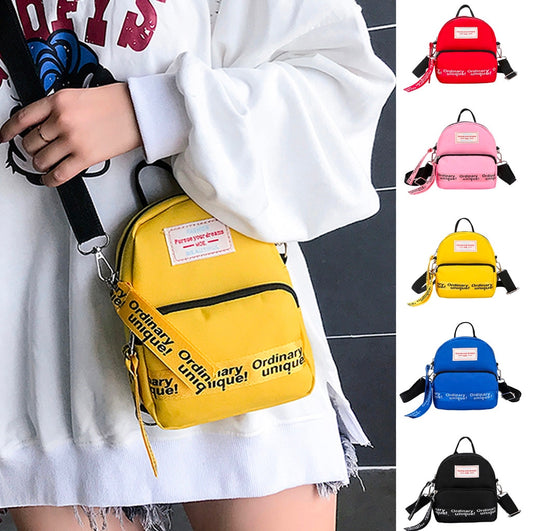Mini New Nylon Casual Cross-body Soft Shoulder Bag  & Mini Zipper Purse & Handbag
