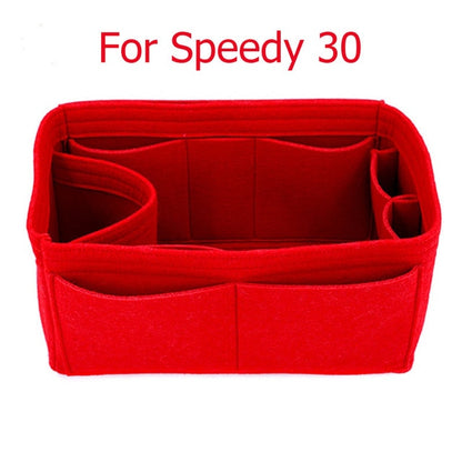 SPEEDY 25 30 35 Felt Cloth Insert Bag Organiser & Makeup Handbag Organiser