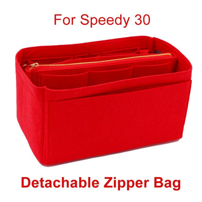 SPEEDY 25 30 35 Felt Cloth Insert Bag Organiser & Makeup Handbag Organiser