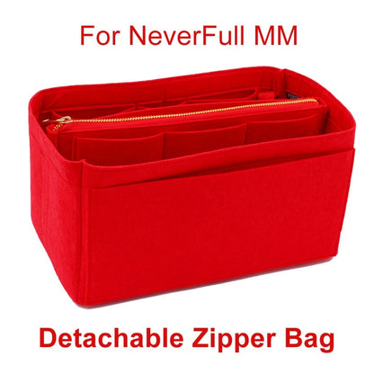 SPEEDY 25 30 35 Felt Cloth Insert Bag Organiser & Makeup Handbag Organiser