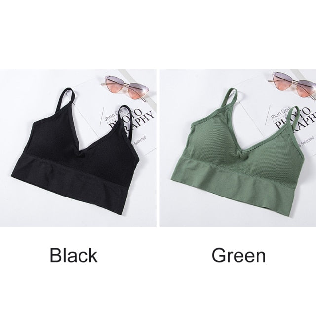 2 Pcs Bras for Women. Seamless Bra U Type Backless Push Up Bralette Brassiere