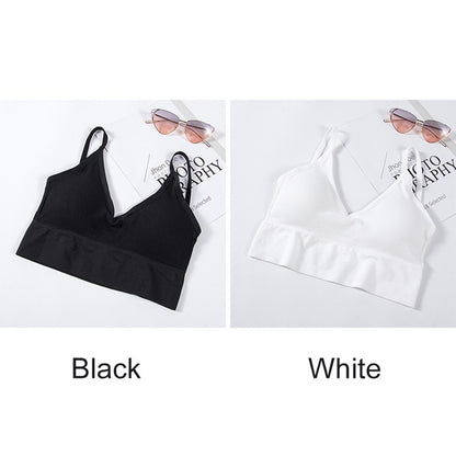 2 Pcs Bras for Women. Seamless Bra U Type Backless Push Up Bralette Brassiere