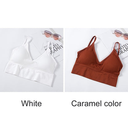 2 Pcs Bras for Women. Seamless Bra U Type Backless Push Up Bralette Brassiere