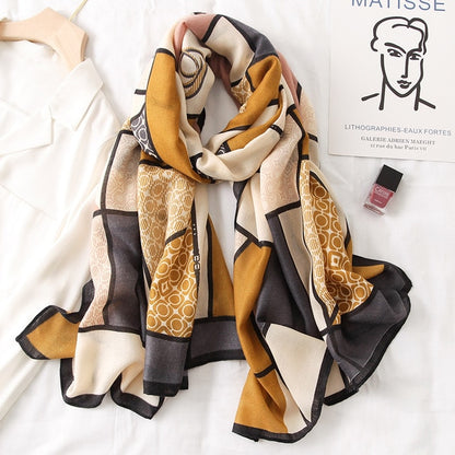 Women's 2020 Fashionable Warm Cotton Spring & Winter Scraves