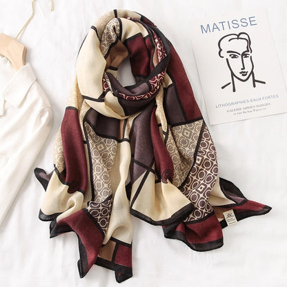 Women's 2020 Fashionable Warm Cotton Spring & Winter Scraves