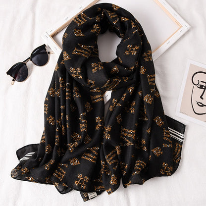 Women's 2020 Fashionable Warm Cotton Spring & Winter Scraves