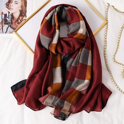 Women's 2020 Fashionable Warm Cotton Spring & Winter Scraves