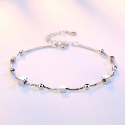 Women's High Fashion Silver Sterling Jewelry Bracelet