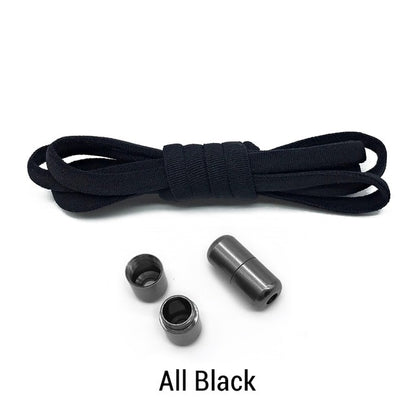 Elastic No Tie Shoelaces Semicircle Shoe Laces For Kids and Adult Sneakers