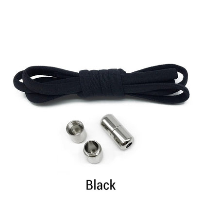 Elastic No Tie Shoelaces Semicircle Shoe Laces For Kids and Adult Sneakers
