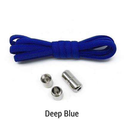 Elastic No Tie Shoelaces Semicircle Shoe Laces For Kids and Adult Sneakers