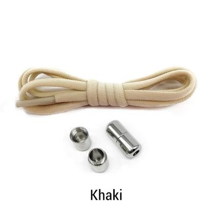 Elastic No Tie Shoelaces Semicircle Shoe Laces For Kids and Adult Sneakers