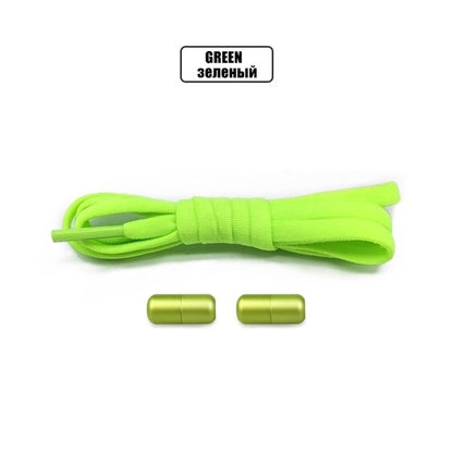 Elastic No Tie Shoelaces Semicircle Shoe Laces For Kids and Adult Sneakers
