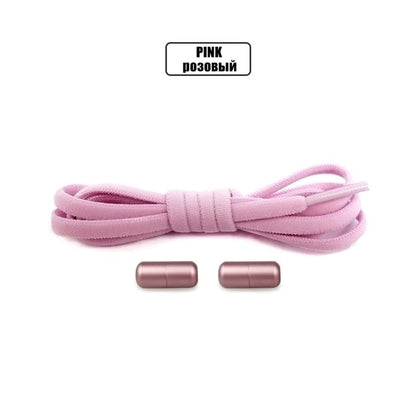Elastic No Tie Shoelaces Semicircle Shoe Laces For Kids and Adult Sneakers