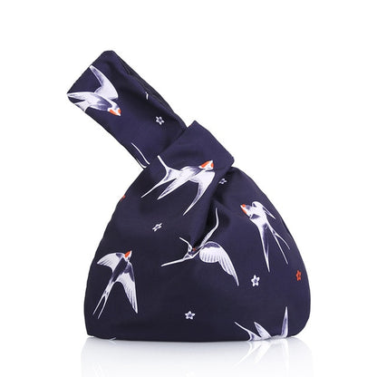 Japanese Women's Ultra Smart Mini Portable Knot Wrist Bag
