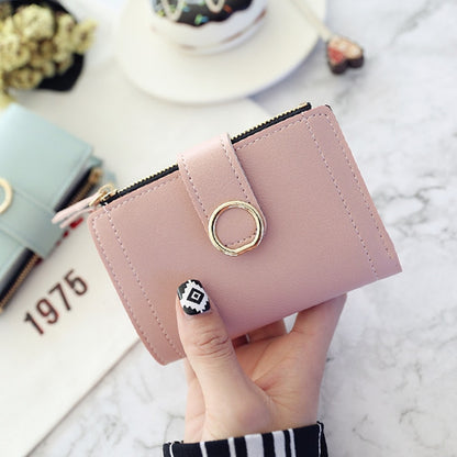 Women Small Fashion Brand, Leather 2020 Clutch Purse/Wallet  With Money Clip