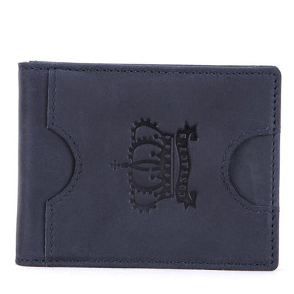 2021 RFID Anti-theft Unisex Genuine Leather Vintage Clutch Card Case